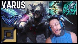  Tyler1 THE ADC ARC CONTINUES | Varus ADC Full Gameplay | Season 14 ᴴᴰ