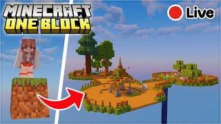 ️ One Block Islands EXPANSION! | One Block Skyblock Stream #3