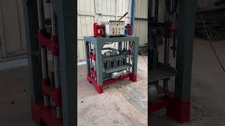 small cement brick making machine #brickmaking #buildingconstruction #bricks #brickwork #blocks