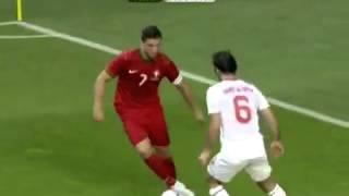 Cristiano Ronaldo Elastico Skill AMAZING  - Portugal 1-2 Turkey  02.06.2012