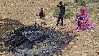 Burning down Soroush and Asma's shelter. Who did this?