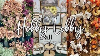 HOBBY LOBBY 2024 FALL COLLECTION SHOP WITH ME • 40% OFF FALL DECOR