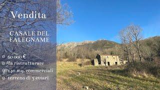 CASALE DEL FALEGNAME immerso nella natura e da ristrutturare in Vendita a Bagni di Lucca (LU)