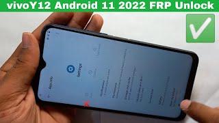 Vivo Y12 Frp Bypass android 11 2022 | All frp bypass 2022 | NO PC