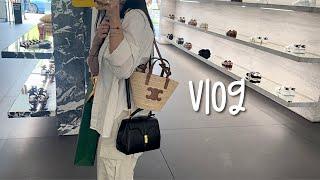 VLOG | Celine Raffia Bags & Mini Haul