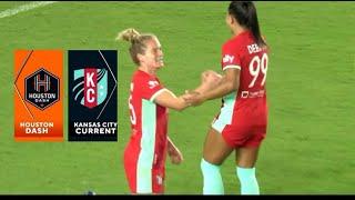 Summer Cup, KC Current vs Houston Dash Highlights.