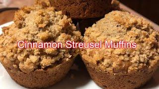 Cinnamon Streusel Muffins