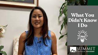 What You Didn't Know I Do - Glennel and Kelley with Summit Financial Advisors