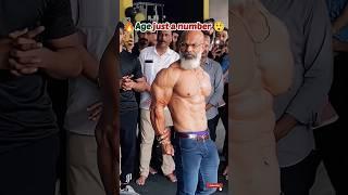 age just a number  he's 60 year old bodybuilder | short motivation video #age #60years #shorts