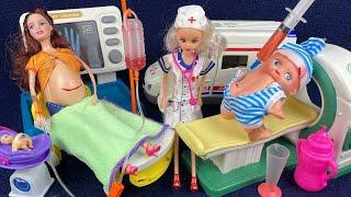 9 Minutes Satisfying with Unboxing Doctor Toys, Ambulance Play Set Review Toys | ASMR