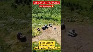 On Top of the World UTV ATV Nova Scotia #utv #atv #offroad #adventure #mountain #scenic