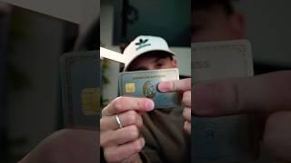 Unboxing AMEX Gold Card #credit #creditcarddebt #americanexpress #amexgold