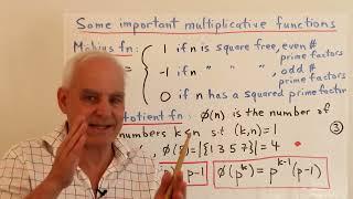 Multiplicative functions and Dirichlet series via Boxes | Math Foundations 242 | N J Wildberger