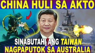 CHINA HULI sa AKTONG PANANABUTAHI sa TAIWAN – NAG LIVE FIRING EXERCISE PA HANGGANG AUSTRALIA