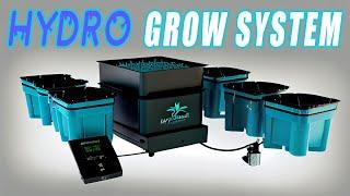 GrowAce AIRCUBE - Ebb Flow Hydroponic Grow System Unboxing & Setup / 5x5 Mars Hydro FC-6500