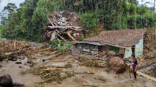 Ngeri ‼️ Dulu Rumah Ini Sempat Di Tawar 2 Milyar Kini Hancur Di Terjang Banjir Bandang dan Longsor