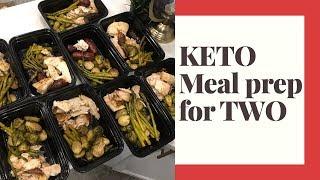 Keto Meal Prep - FOR TWO - Masterbuilt Smoker// Redbeard Adventure