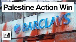 Palestine Action Claim Scalp for Barclays Divestment