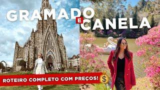 VOLTEI pra GRAMADO e CANELA - ROTEIRO COMPLETO de 5 DIAS com TODOS os PREÇOS!