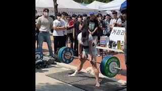 권혁 거리리프팅 134kg #고대축제