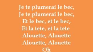 Alouette (Dance Moms) - Lyrics