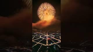 New Year Celebration in China  #newyear2022 #FireworksLightningShow. #LightningShow