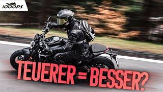 Hochwertig aber zu teuer - Mittelklasse Naked Vergleich 2023: Ducati Monster