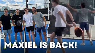 Max Verstappen and Daniel Ricciardo Reunite and Playing Padel Together Again