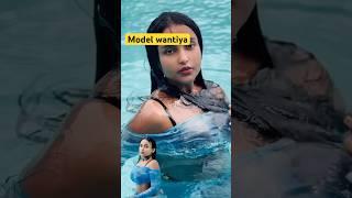 #ethiopia #model #wantiya-solomon #swimming #shortsvideo