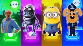 Blippi - Crazy Frog - Minions - Sheriff Labrador - Tiles Hop EDM Rush