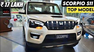 ₹ 17 LAKH 2024 Scorpio Classic S11 | Top Model  | Full Detail and Walkaround | Mafia SUV of India