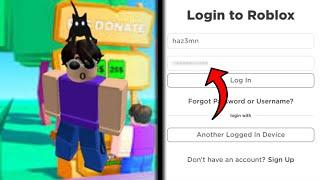 I Hacked Hazem Account in Roblox…