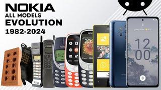 Evolution Nokia All Models From 1982 to 2024 | History of Nokia