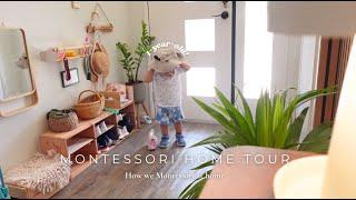 Montessori style home for 2 kids REALISTIC VERSION | Montessori home tour