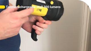 Avis Consommateur : Torche rechargeable Diall 300 lumens