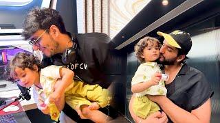 Asher nani house aate hi mamma ke pass chala gaya