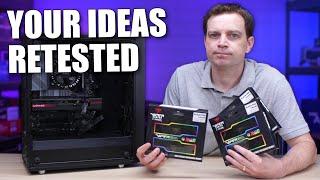 Retesting how much RAM you need for gaming your way!