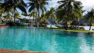 Bora Bora, Four Seasons Resort, pool panorama