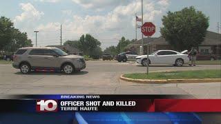 6 PM Update |  Terre Haute officer killed in downtown Terre Haute as Regional Hospital parking lot