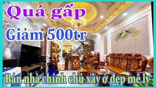 Cô chú xây căn nhà tâm huyết đường chính quá đẳng cấp kinh doanh được giờ cần bán gấp nên giảm mạnh