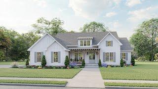 MODERN FARMHOUSE PLAN 041-00226