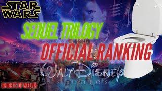 Knights of Melvin Official Ranking of the Star Wars Sequel Trilogy