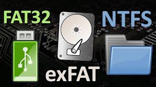 FAT32 vs. exFAT vs. NTFS (Dateisysteme einfach erklärt)