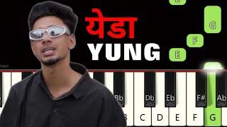 Yung DSA - Yeda Yung  | Instrumental | Piano tutorial | Piano Notes | Piano Online #pianotimepass