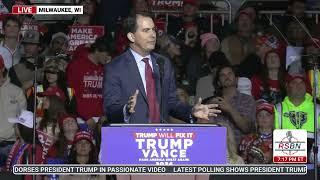 FULL SPEECH: Scott Walker Delivers Remarks in Milwaukee, WI