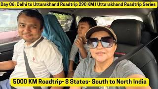 Day 06 I Delhi to Jim corbett by car I 18 Day Road Trip to Uttarakhand | 5000 KM in Kia Sonet