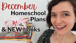 December Homeschool Plans & Book Haul 2024 | "Christmas School"?!