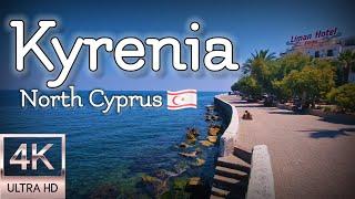 Summer 2023 walking tour around Kyrenia Harbour in 4K!