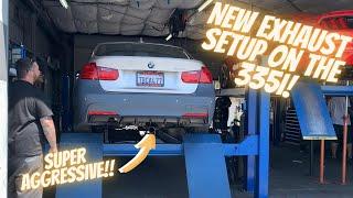 BMW F30 335I MUFFLER DELETE! (BEST BUDGET EXHAUST?)