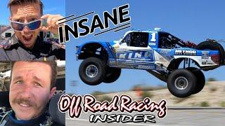 Jason Voss Hits Street Jump at 122 MPH! Crazy Trophy Truck Jump!